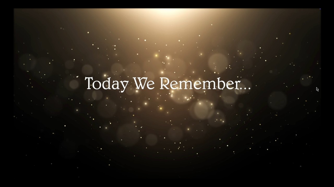 50 Year Reunion Memorial Video (Classmates who have died.)